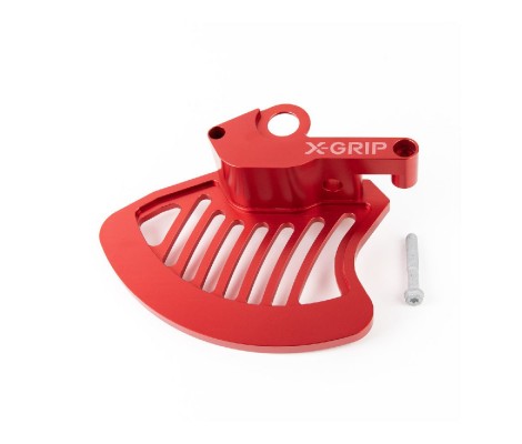 Захист передього гальмівного диска X-GRIP KTM 16+, HSQ 16+, GAS 21+ (Red)