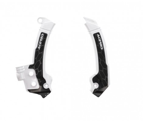 Захист рами ACERBIS FRAME PROTECTOR X-GRIP HSQ TE/FE 24-25 TC/FC/TX 23-24 FX 23-25 (WHITE/BLACK)