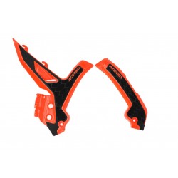 Захист рами ACERBIS KTM EXC(F) XC-W(F) 24-26 SX(F)/XC(F) 23-26 (Orange/Black)