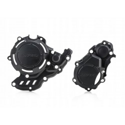 Комплект захисту кришок двигуна ACERBIS KTM SX-F/XC-F 16-22 HUSQ FC/FX 16-22 GAS EX/MC 21-23 (Black)