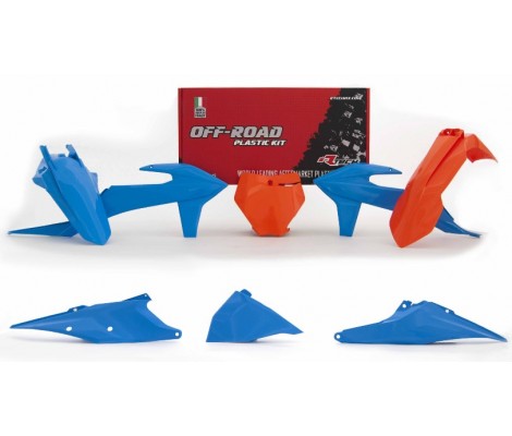 Комплект пластика 6 R-TECH KTM SX(F)/XC(F) 125-450 19-22 (Blue Orange)