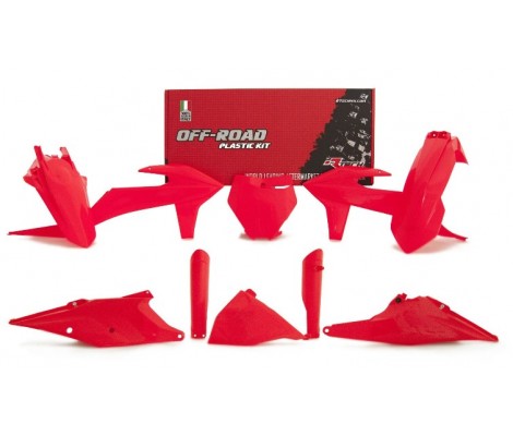 Комплект пластика 6 R-TECH KTM SX(F)/XC(F) 125-450 19-22 (Neon Red)