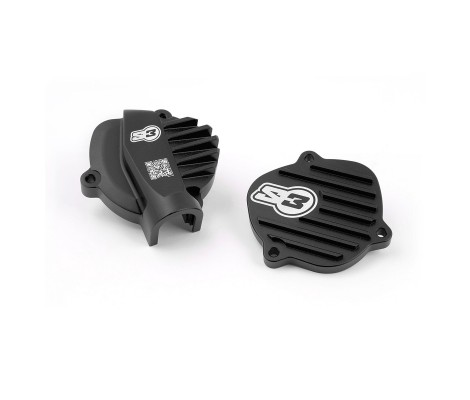 Кришка клапана потужності POWER VALVES COVER TITAN S3 KTM/HUSKY/GAS GAS BLACK