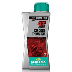 Масло моторное Motorex Cross Power 4T 10W50 (1L) (812996-02)