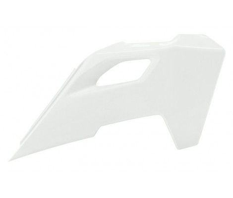 Пластик боковий передній RADIATOR SCOOPS R-TECH HUSQVARNA TC/FC/TX/FX 23-25 TE/FE 24-25 WHITE