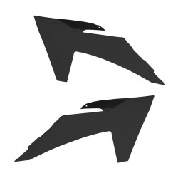 Пластик боковий передній RADIATOR SCOOPS R-TECH KTM SX/F 23-25 EXC/F 24-25 BLACK