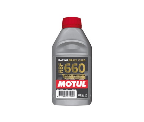 Рідина гальмівна MOTUL DOT 4 RBF 660 (0.5L) (FL)