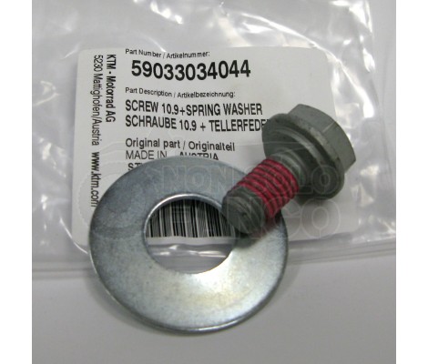 Гвинт передньої зірки SCREW 10.9+SPRING WASHER KTM Husq GG 59033034044