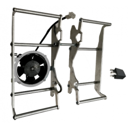 Захист радіатора з вентилятором ARTAFON KTM/HUSQ 2017-2019 2T TPI/4T