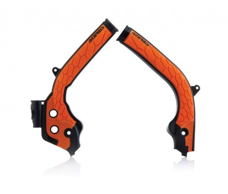 Захист рами ACERBIS KTM EXC(F) 17-19 SX(F) 16-18 HUSQ TE/FE/TX 17-19 TC/FC 16-18 (Black/Orange)