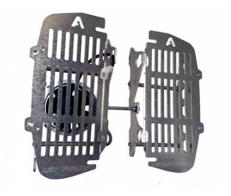 Защита радиатора с вентилятором ARTAFON KTM/HUSQ EXC/TE,FE  2020+, SX/TC,FC 2019+