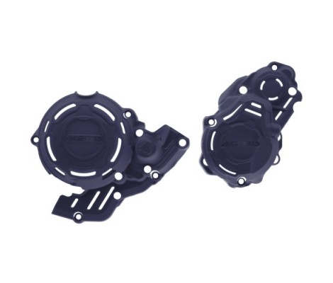 Комплект захисту кришок двигуна ACERBIS KTM EXC-F HUSQ FE GAS EC 250/350 24-26 (Blue)