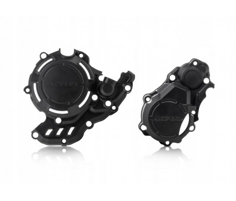 Комплект захисту кришок двигуна ACERBIS KTM EXC-F/XCF-W 18-23 HUSQ FE 17-23 GAS ECF 22-23 (Black)