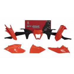 Комплект пластика 6 R-TECH KTM EXC(F)/XC-W 125-500 17-19 (Orange Black)