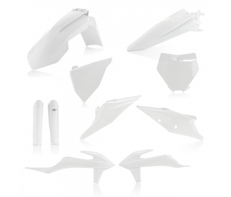 Комплект пластика 7 ACERBIS KTM SX/SXF/XC/XCF 125-450 19-22 (White)