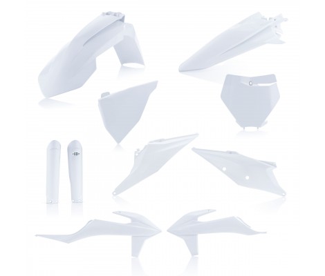 Комплект пластика 7 ACERBIS KTM SX/SXF/XC/XCF 125-450 19-22 (White2)