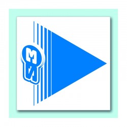 Маркувальні стрілки S3 (упаковка 50 штук) Blue