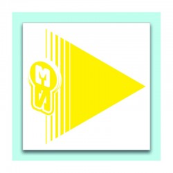 Маркувальні стрілки S3 (упаковка 50 штук) Yellow