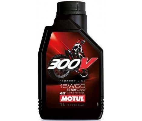 Масло MOTUL 300V 4T Factory Line 15W60 (1L)
