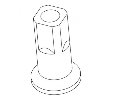 Ниппеля для спиц заднего колеса  размер 8Gx.300-6PCS