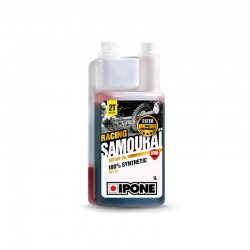 Олива IPONE SAMOURAI RACING 2T, 100% SYNTHETIC ESTER, Полуниця розливне 800751, 1л.