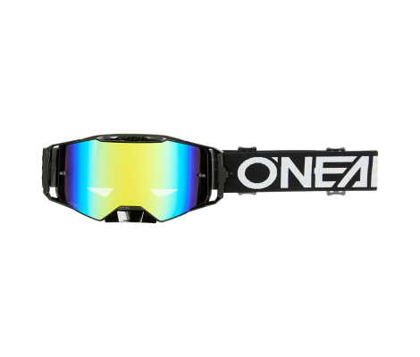 B-55 Goggle CRAM V.25 black/white - radium gold