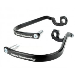 Evolution 2 Black Debris Deflectors for Rentha Twinwall handlebars