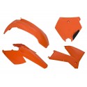 Комплект пластика 4 R-TECH KTM EXC(F) 05-07 SX(F) 05-07 (Orange)