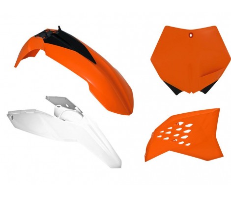 Комплект пластика 4 R-TECH KTM EXC(F) 08-11 SX(F) 07-10 (OEM)