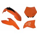 Комплект пластика 4 R-TECH KTM EXC(F) 08-11 SX(F) 07-10 (Orange)