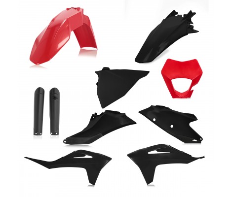 Комплект пластика 7 ACERBIS GAS EC(F) 250-350 21-23 (Red/Black)