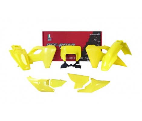 Комплект пластика 7 R-TECH HUSQVARNA TE/FE 24-26 HSQ YELLOW