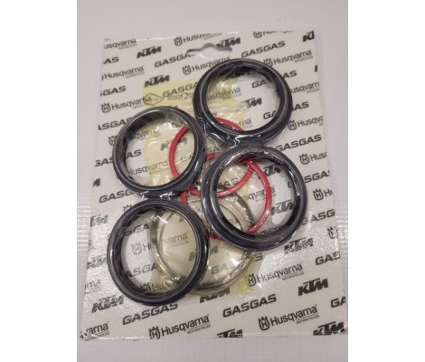 Комплект ущільнювачів 48мм Skf чорний Seal Kit 48mm Skf Black OEM RP10048T KTM Husqvarna к-т.