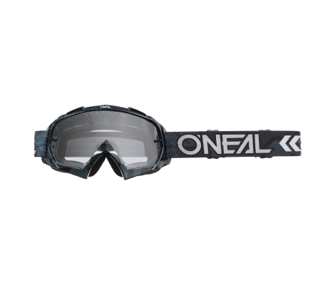 Маска O`NEAL B-10 CAMO V.22 (Black/White) (Clear)
