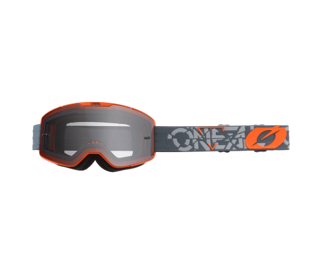 Маска O`NEAL B-20 STRAIN V.22 (Grey/Orange) (Grey)