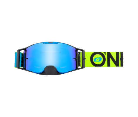 Маска O`NEAL B-30 BOLD зі знімним захистом для носа (Blue/Neon Yellow) (Radium/Blue)