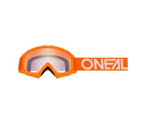 Маска дитяча O`NEAL B-10 (Orange/White) (Clear)