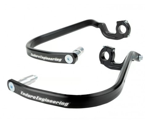 Evolution 2 Black Debris Deflectors for Rentha Twinwall handlebars