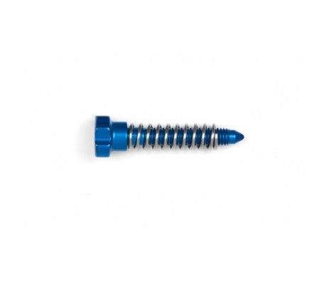 Гвинт холостого хода Trial S3 AIR для карбюратора KEIHIN (IDLE ONLY+SPRING) Blue