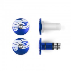 Заглушки керма "5" S3 14 mm (Blue)