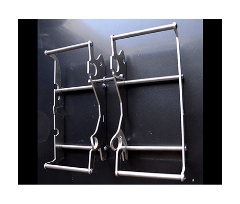 Захист радіатора ARTAFON KTM/HUSQ 2017-2019 (сумісні зі SPAL та Trail Tech вентилятором)