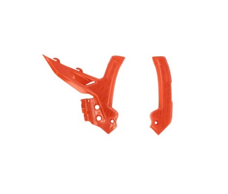 Захист рами ACERBIS KTM EXC(F) XC-W(F) 24-26 SX(F)/XC(F) 23-26 (Orange/Orange)