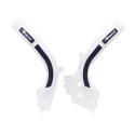 Захист рами R-TECH KTM 17-19 HUSQ 17-23 GAS 21-23 (White/Black)