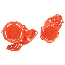 Комплект захисту кришок двигуна ACERBIS KTM EXC-F HUSQ FE GAS EC 250/350 24-26 (Orange)