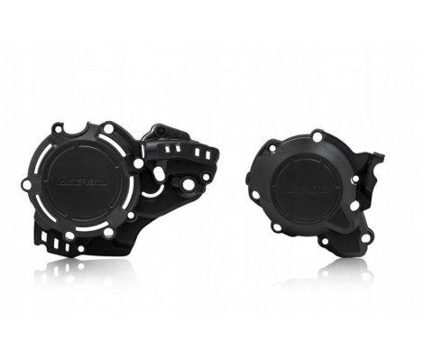 Комплект захисту кришок двигуна ACERBIS KTM/HUSQ 2T 250/300 20-23 GAS EX/MC 21-23 (Black)