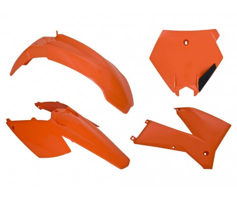 Комплект пластика 4 R-TECH KTM EXC(F) 05-07 SX(F) 05-07 (Orange)