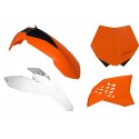 Комплект пластика 4 R-TECH KTM EXC(F) 08-11 SX(F) 07-10 (OEM)