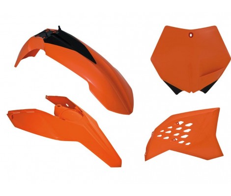 Комплект пластика 4 R-TECH KTM EXC(F) 08-11 SX(F) 07-10 (Orange)