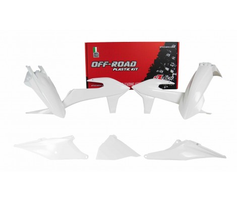 Комплект пластика 5 R-TECH KTM EXC(F) XC(F)-W 125-500 20-23 (White)