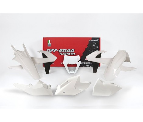 Комплект пластика 6 R-TECH KTM EXC(F)/XC-W 125-500 17-19 (White)